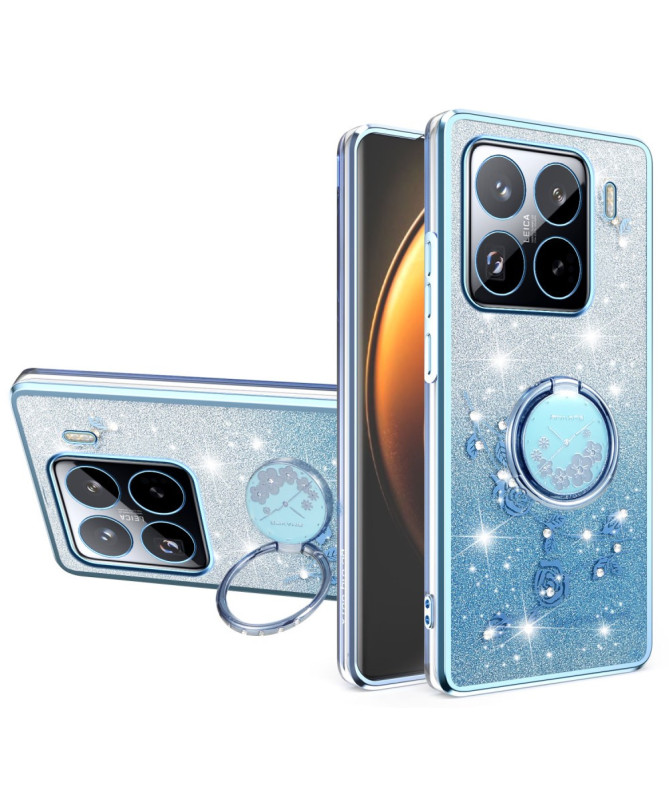 Coque Xiaomi 15 Pro Glamour avec Anneau Support