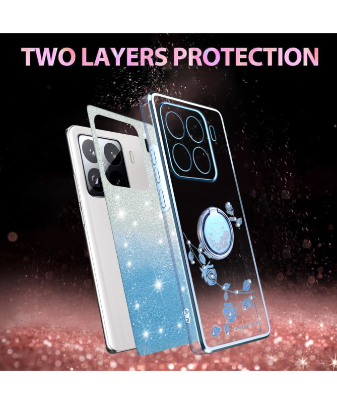 Coque Xiaomi 15 Pro Glamour avec Anneau Support