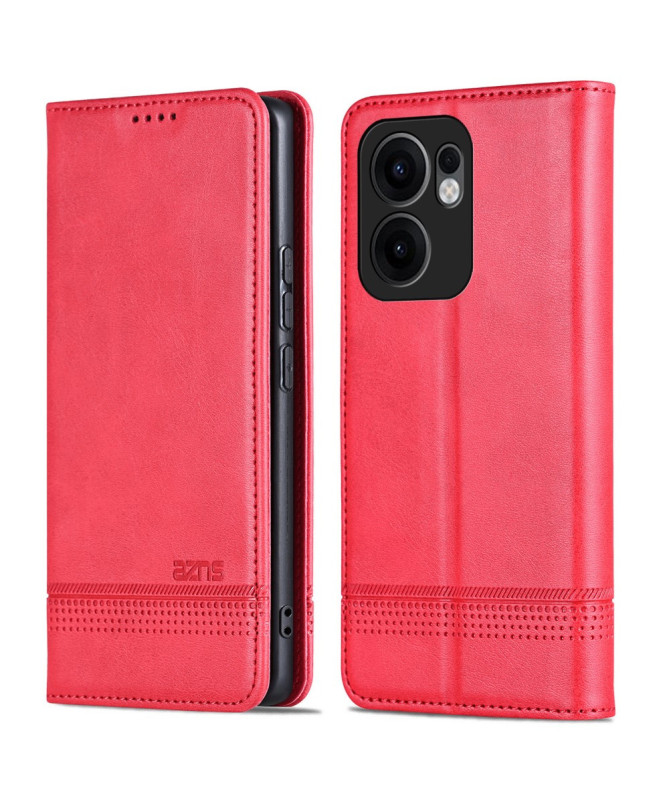Flip cover Oppo Reno 13 F/FS 5G/4G Porte-cartes AZNS simili cuir