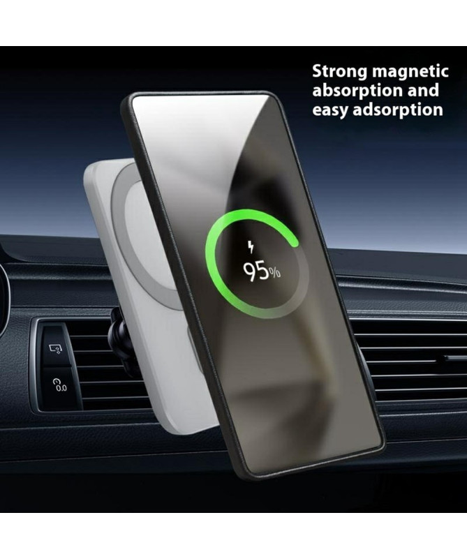 Coque Samsung Galaxy S25 Ultra Magnétique Cuir Véritable