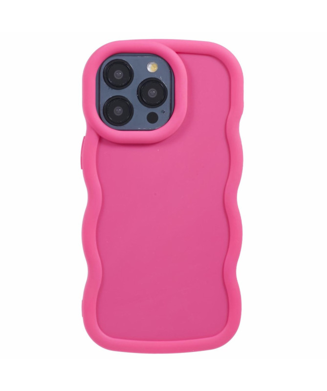 Coque iPhone 13 Pro avec Bords Ondulés