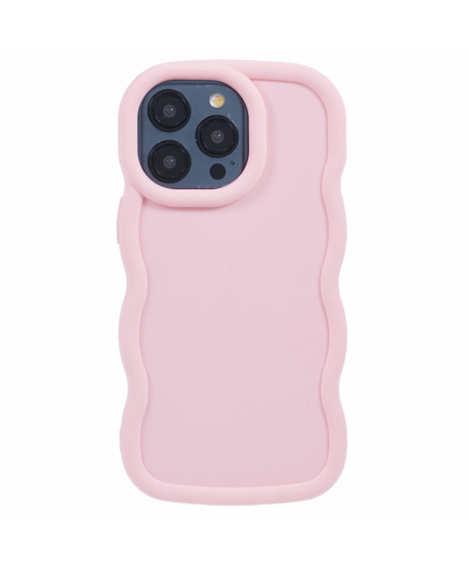 Coque iPhone 13 Pro avec Bords Ondulés