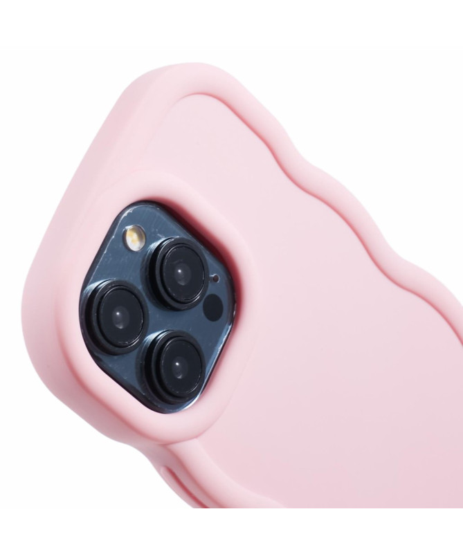Coque iPhone 13 Pro avec Bords Ondulés