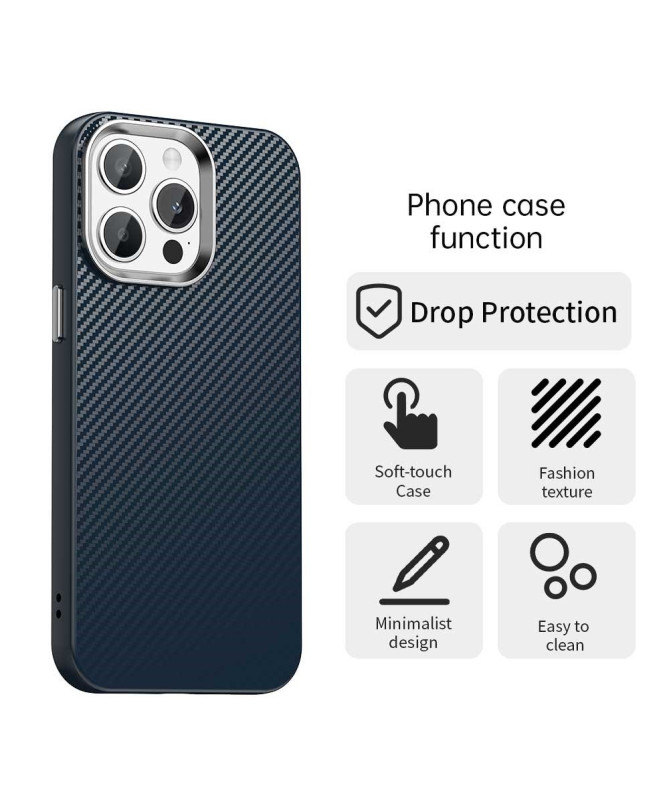Coque iPhone 13 Pro Sport Line | Design Carbone