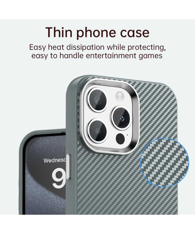 Coque iPhone 13 Pro Sport Line | Design Carbone