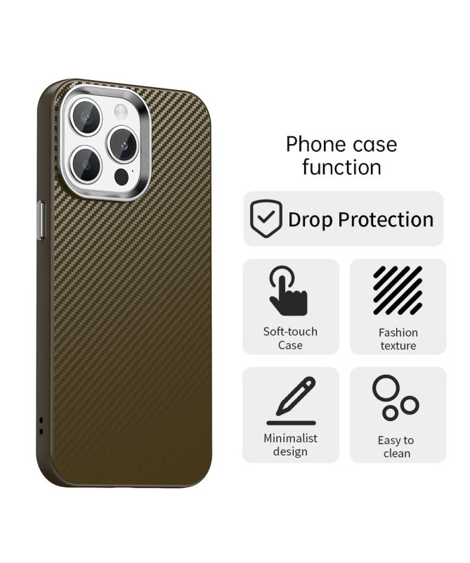 Coque iPhone 13 Pro Sport Line | Design Carbone