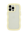 Coque iPhone 13 Pro | Contours Ondulés et Dos Transparent