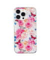 Coque iPhone 13 Pro | Florale Papillons