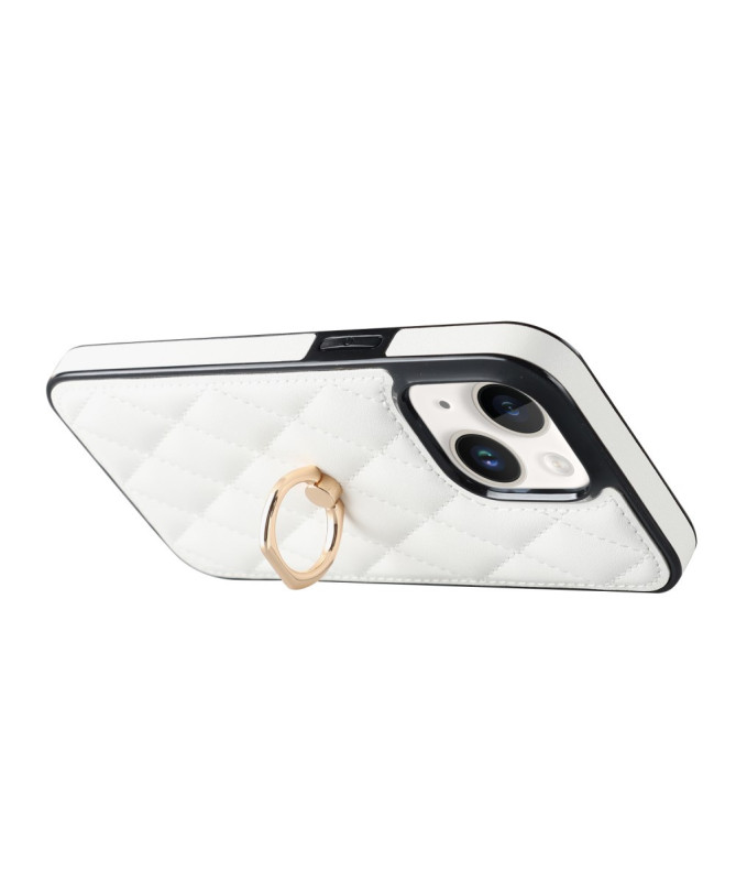 Housse iPhone 13 mini Losange Anneau Support