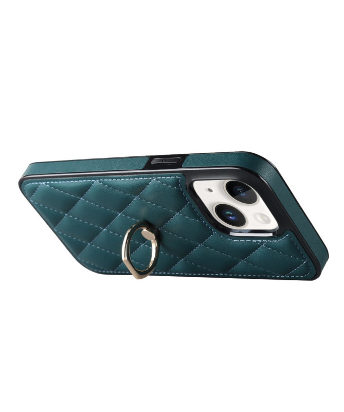 Housse iPhone 13 mini Losange Anneau Support