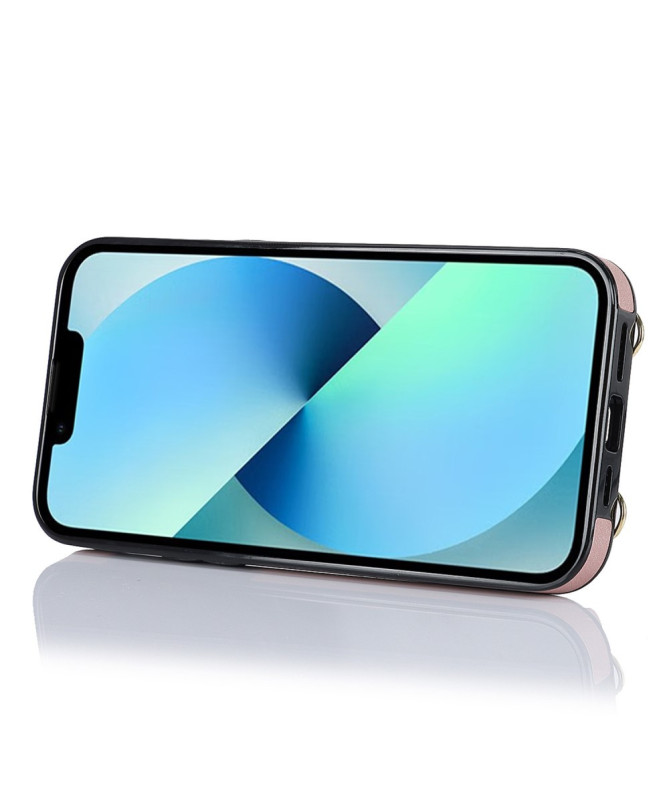 Housse iPhone 13 mini Portefeuille Fermeture Éclair Modèle 7