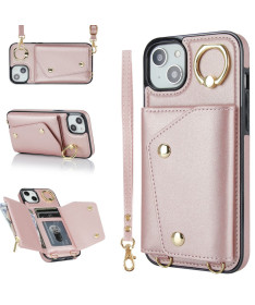 Housse iPhone 13 mini Portefeuille Fermeture Éclair Modèle 7