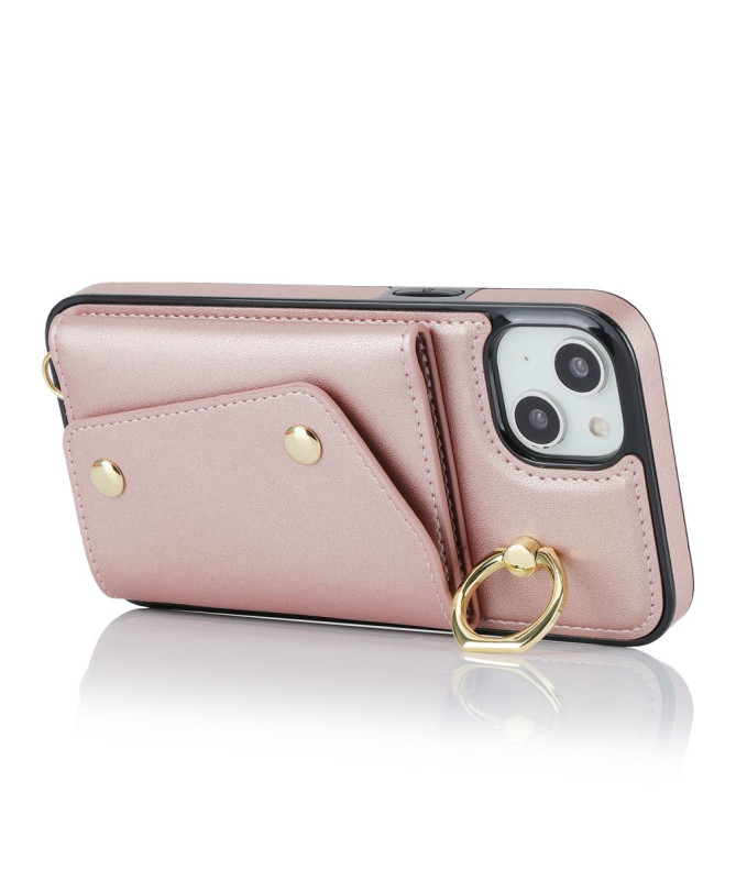 Housse iPhone 13 mini Portefeuille Fermeture Éclair Modèle 7