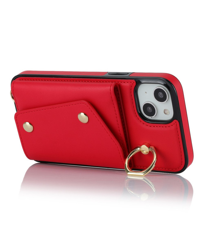Housse iPhone 13 mini Portefeuille Fermeture Éclair Modèle 7
