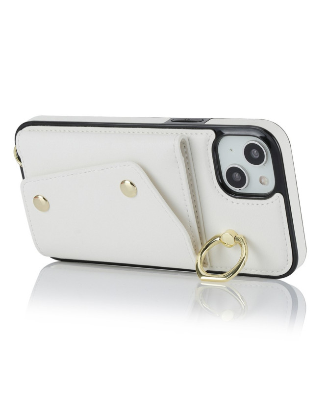 Housse iPhone 13 mini Portefeuille Fermeture Éclair Modèle 7