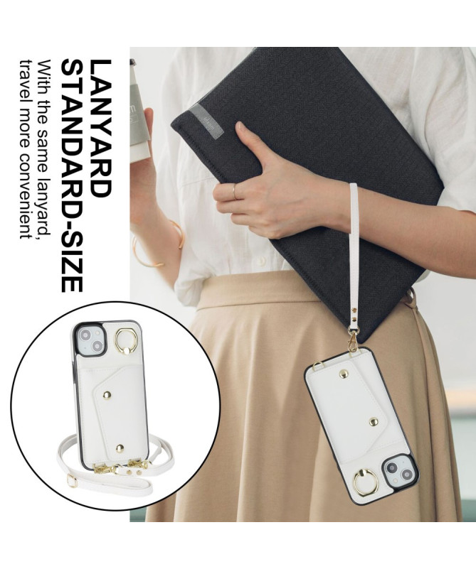 Housse iPhone 13 mini Portefeuille Fermeture Éclair Modèle 7