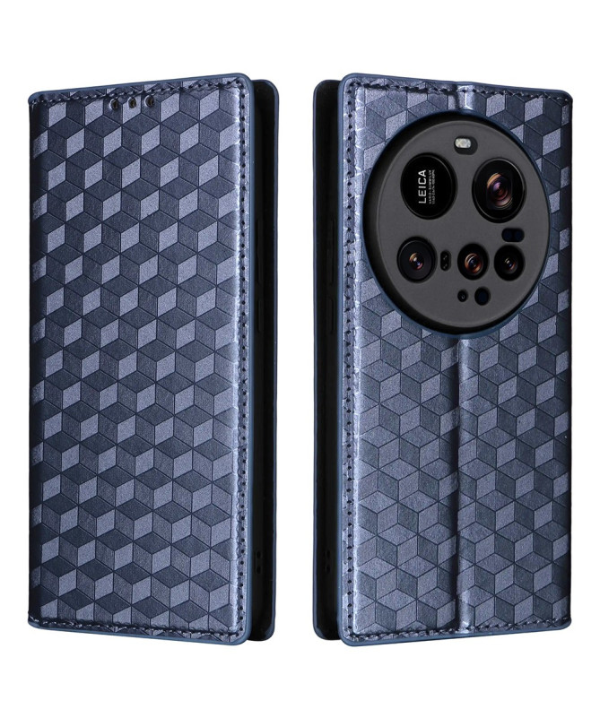 Housse Xiaomi 15 Ultra flip cover design géométrie