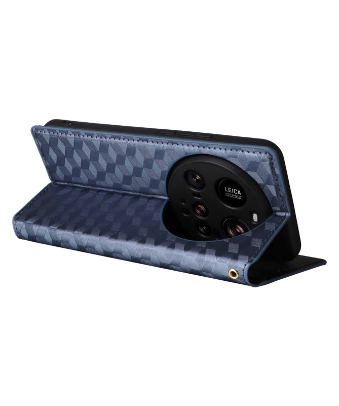 Housse Xiaomi 15 Ultra flip cover design géométrie