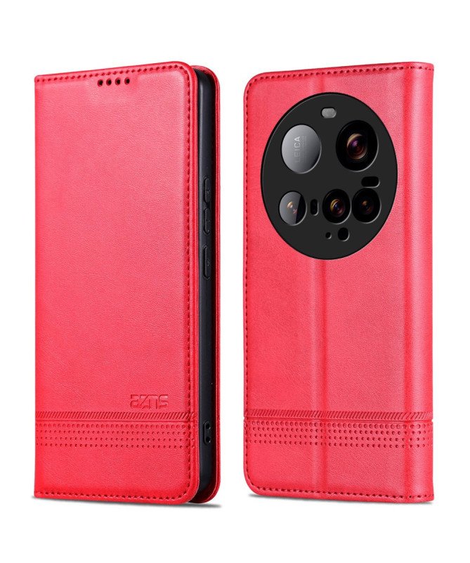 Flip cover Xiaomi 15 Ultra Porte-cartes AZNS simili cuir