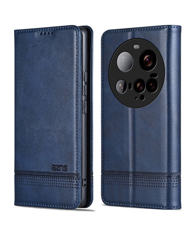 Flip cover Xiaomi 15 Ultra Porte-cartes AZNS simili cuir