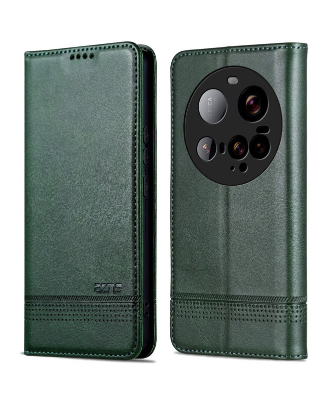 Flip cover Xiaomi 15 Ultra Porte-cartes AZNS simili cuir