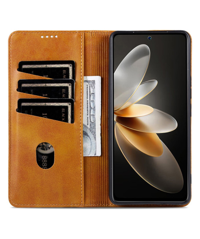 Flip cover Xiaomi 15 Ultra Porte-cartes AZNS simili cuir