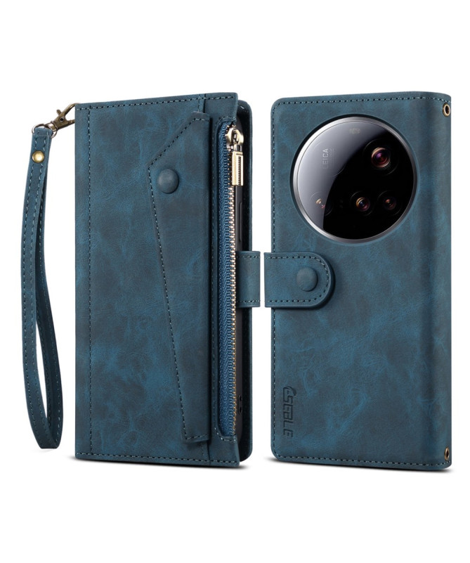 Housse Xiaomi 15 Ultra Portefeuille à Lanière | Irène