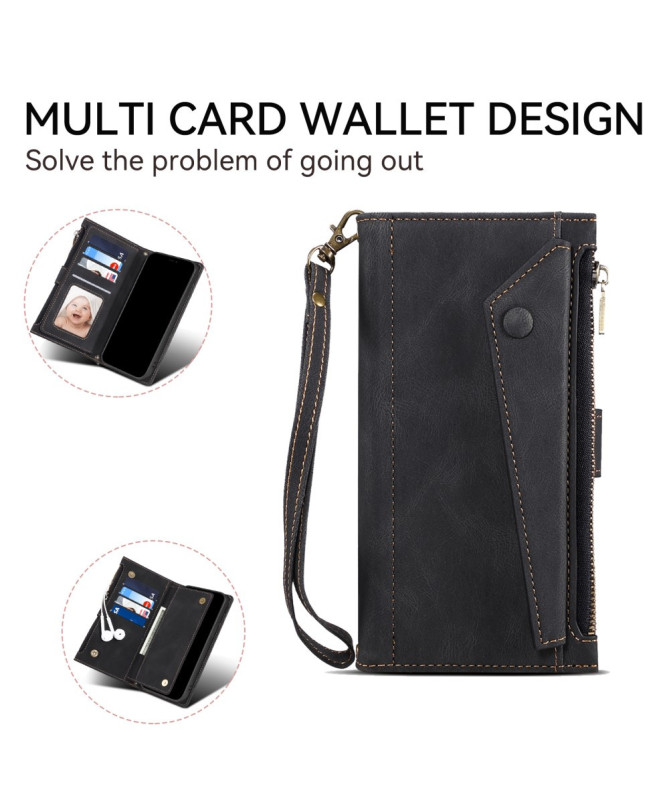 Housse Xiaomi 15 Ultra Portefeuille à Lanière | Irène