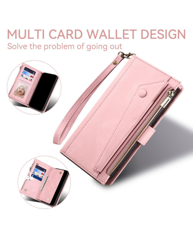 Housse Xiaomi 15 Ultra Portefeuille à Lanière | Irène