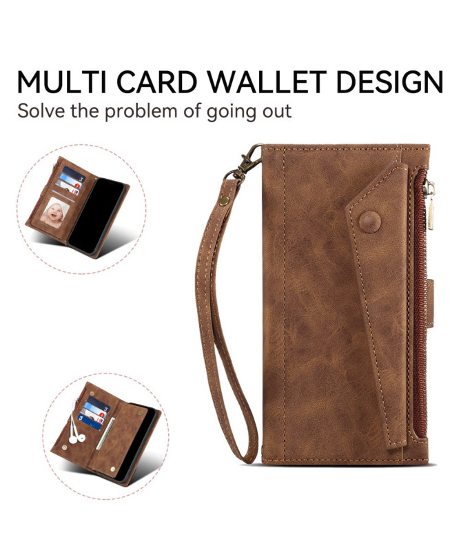 Housse Xiaomi 15 Ultra Portefeuille à Lanière | Irène