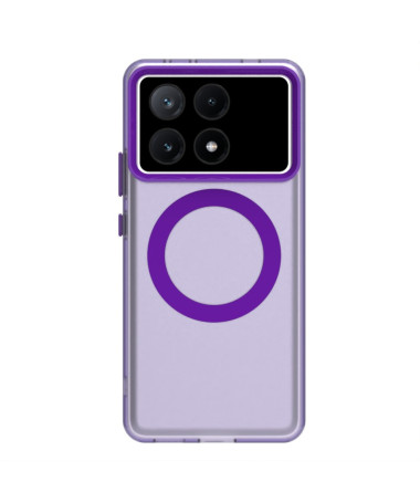 Coque Poco X6 Pro Transparente | Candy Violet - photo 26