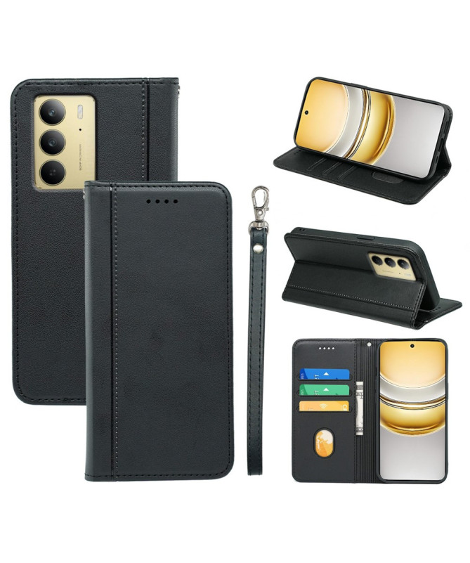 Housse Realme 14x 5G Rabat Flip | Portefeuille Pratique