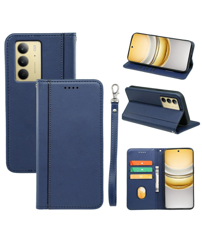 Housse Realme 14x 5G Rabat Flip | Portefeuille Pratique