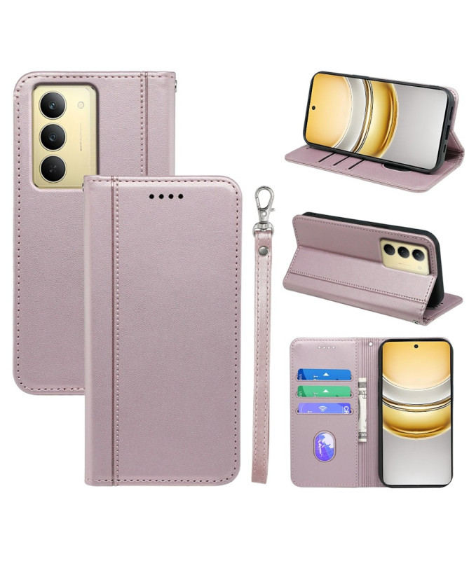 Housse Realme 14x 5G Rabat Flip | Portefeuille Pratique