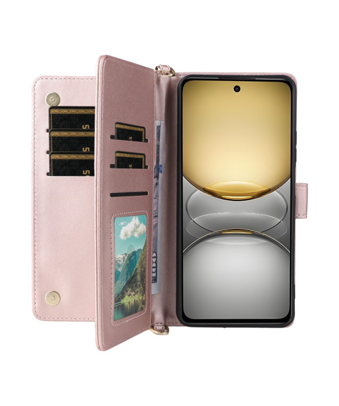 Housse Realme 14x 5G Bandoulière Matelassée