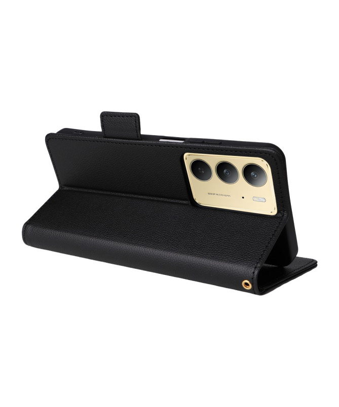 Housse Realme 14x 5G effet cuir à Lanière | FOLKEN