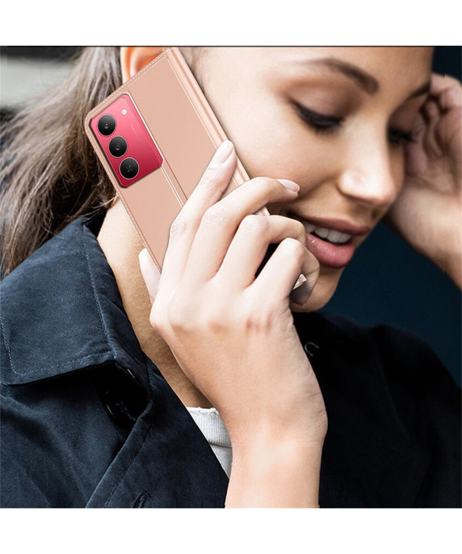 Étui Realme 14x 5G business imitation cuir