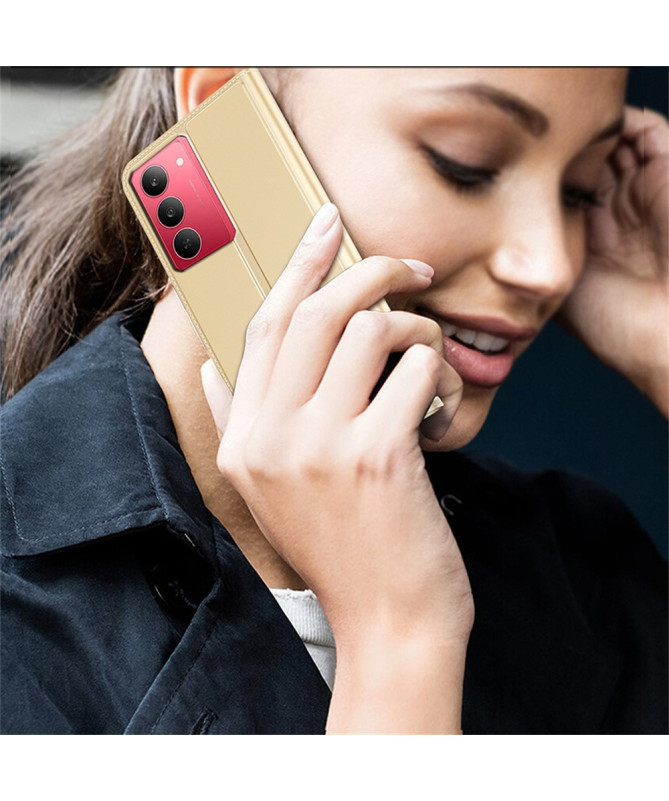 Étui Realme 14x 5G business imitation cuir