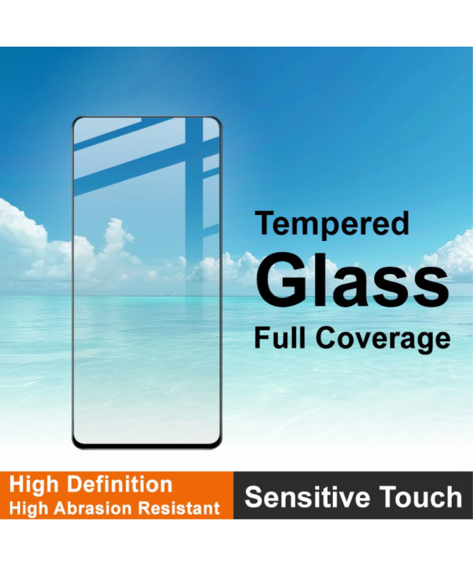 Protection d’écran Realme 14x 5G en verre trempé full size