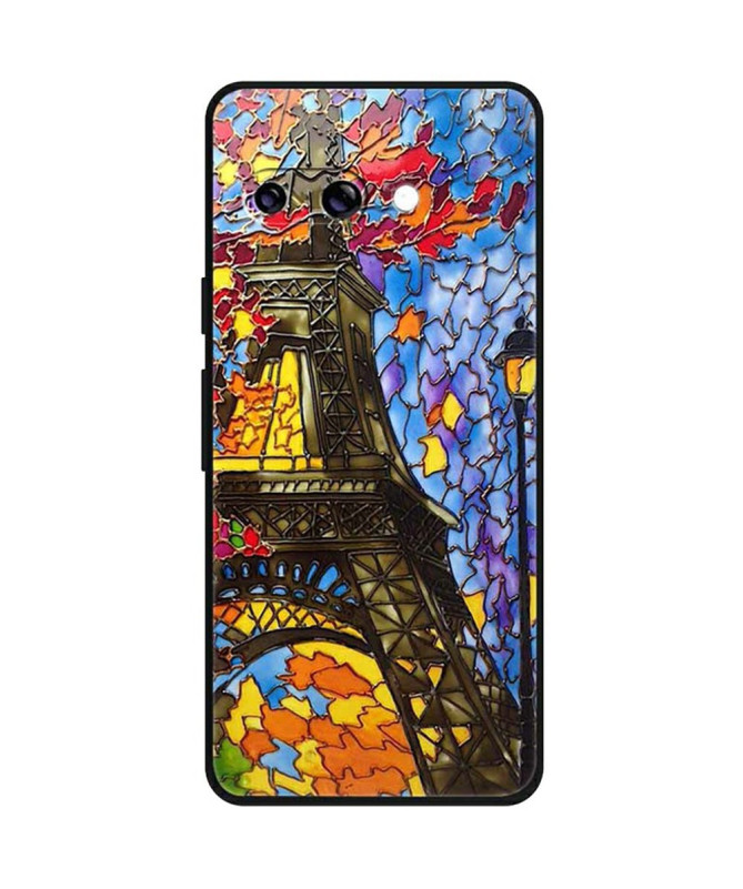 Coque Google Pixel 9a Tour Eiffel Style Vitrail