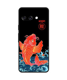 Coque Google Pixel 9a Carpe Koï, Symbole de Persévérance