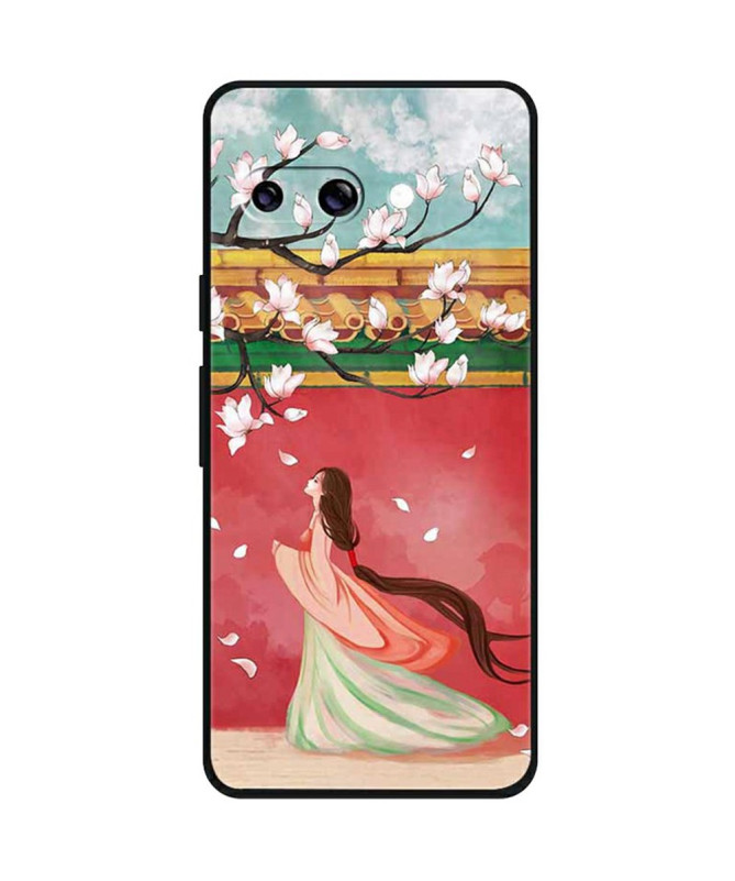Coque Google Pixel 9a Dame aux Magnolias