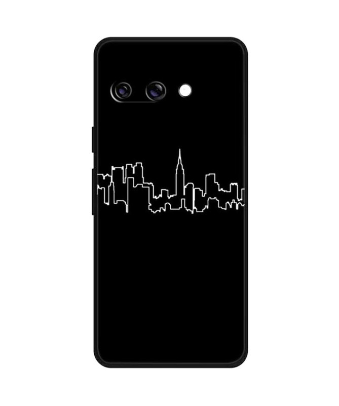 Coque Google Pixel 9a | Skyline Minimaliste