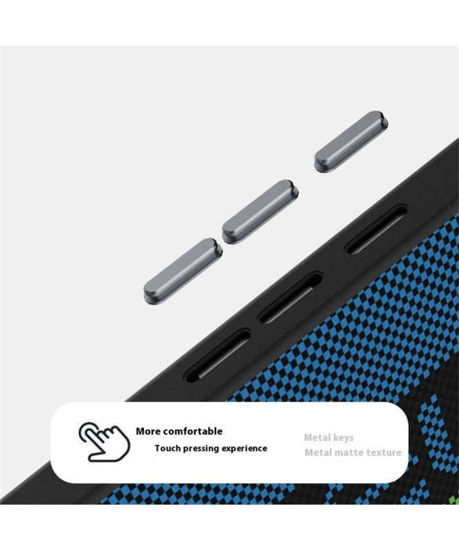 Coque Google Pixel 9a Racing ABEEL Compatible MagSafe - Bleu