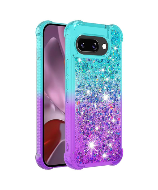 Coque Google Pixel 9a | Liquid Gradient et Paillettes