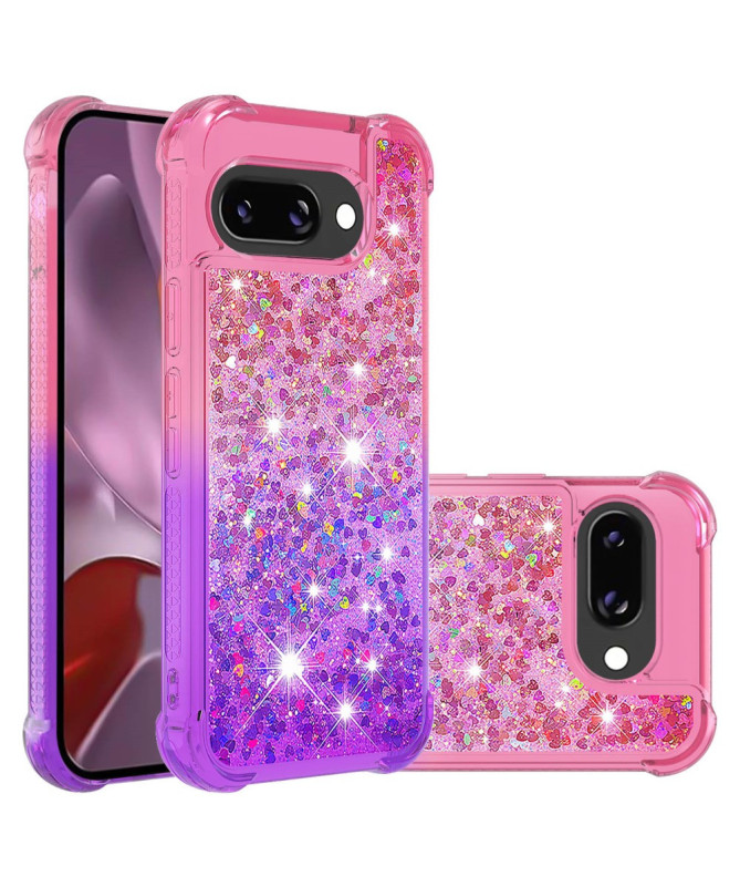 Coque Google Pixel 9a | Liquid Gradient et Paillettes