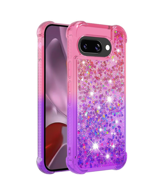 Coque Google Pixel 9a | Liquid Gradient et Paillettes