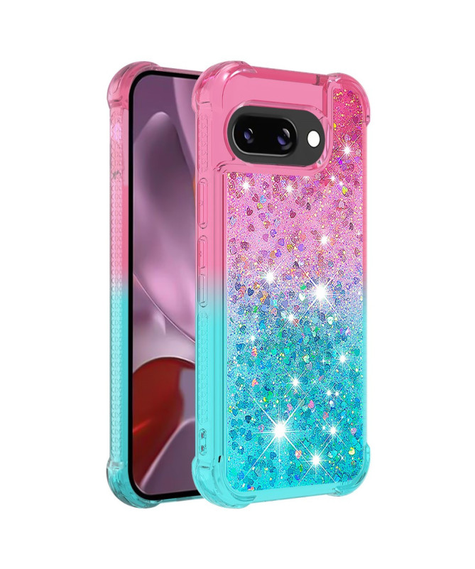 Coque Google Pixel 9a | Liquid Gradient et Paillettes