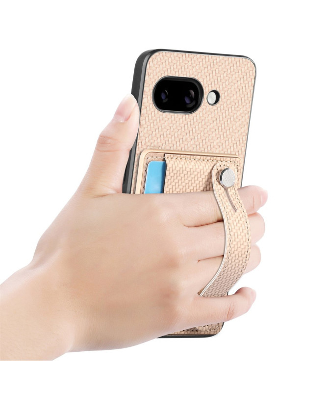 Coque Google Pixel 9a avec Porte-Carte et Anse Support Main