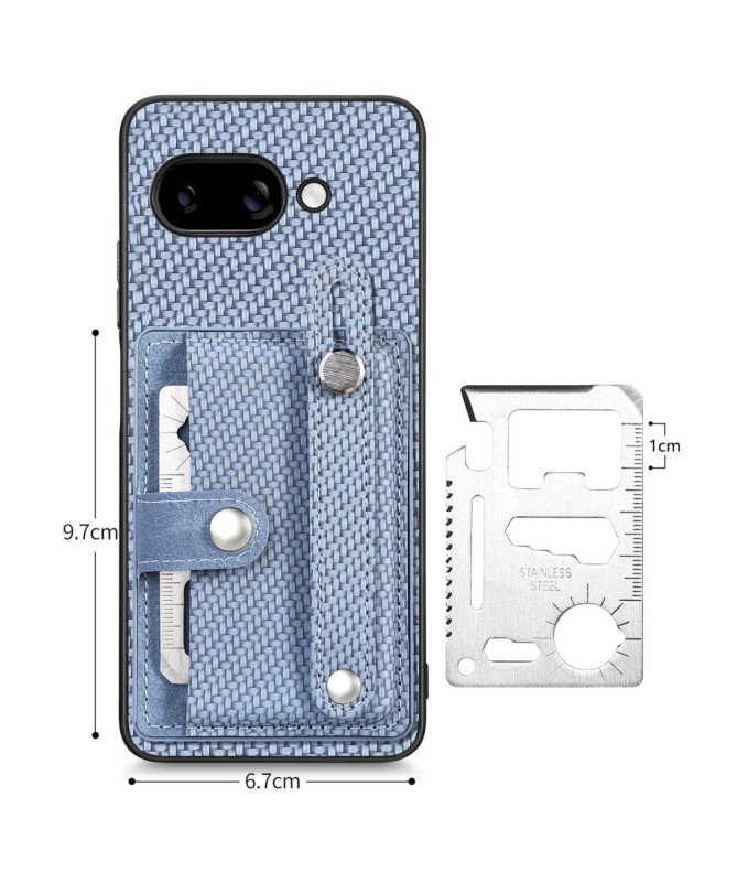 Coque Google Pixel 9a avec Porte-Carte et Anse Support Main